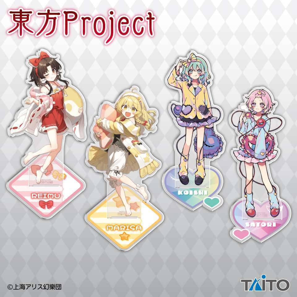 東方Project 描き下ろしアクリルスタンド