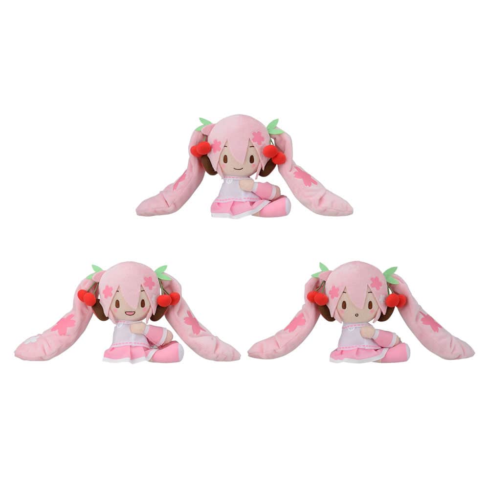 初音ミクシリーズ モアプラスくっつきぬいぐるみ桜ミク