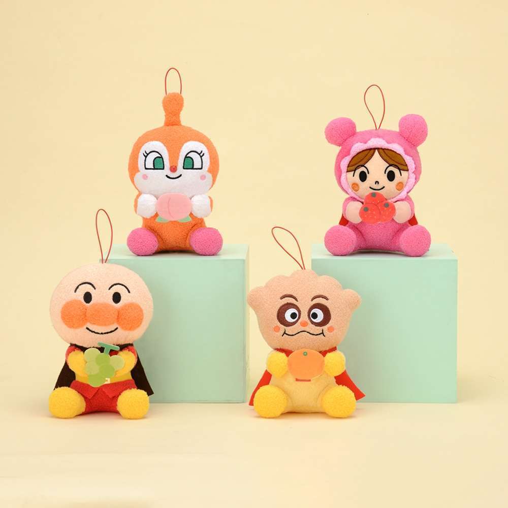モアプラス それいけ!アンパンマン ころふわ フルーツぬいぐるみVer.2