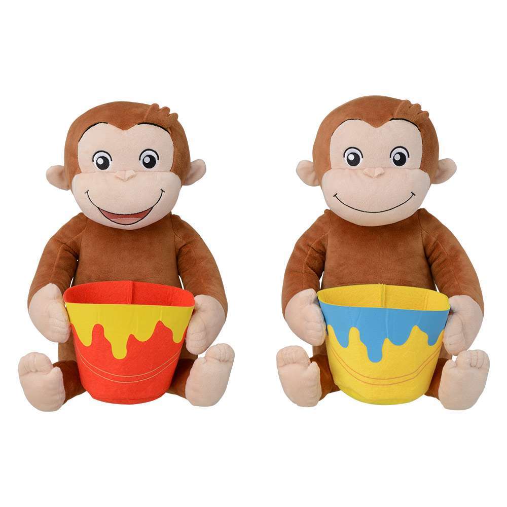おさるのジョージ スペシャル小物入れ付ぬいぐるみ