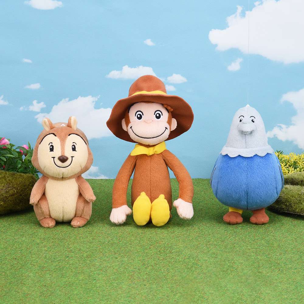 おさるのジョージ ウエスタンぬいぐるみ