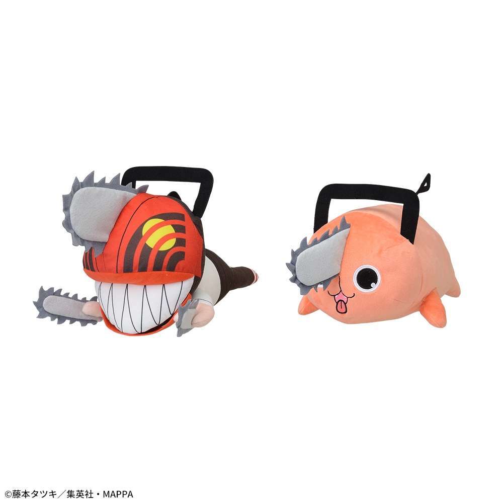 チェンソーマン 寝そべり スペシャルぬいぐるみチェンソーマン&ポチタ