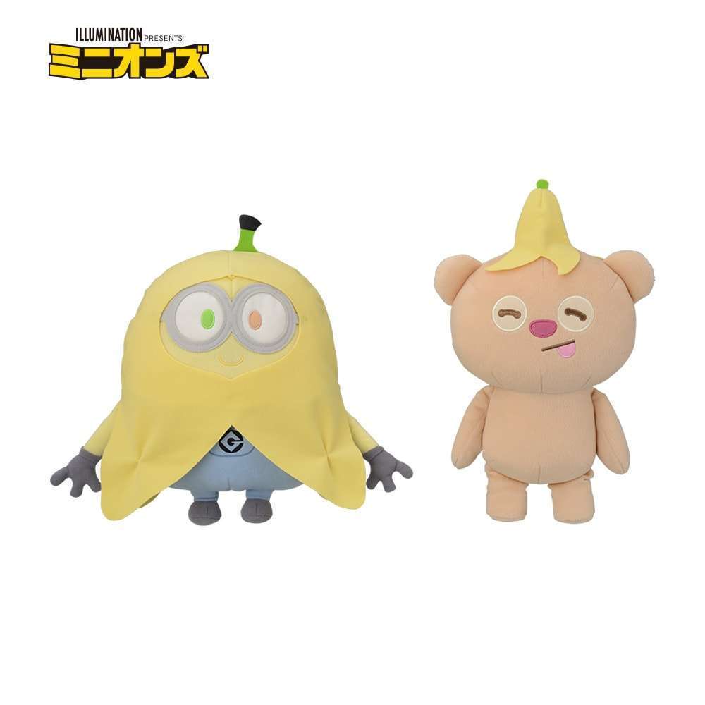 ミニオン スペシャルバナナでしあわせぬいぐるみ“ボブ&ティム