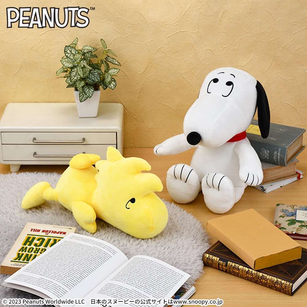 SNOOPY™ Comic Selection series スペシャルぬいぐるみ~スヌーピー&ウッドストック~