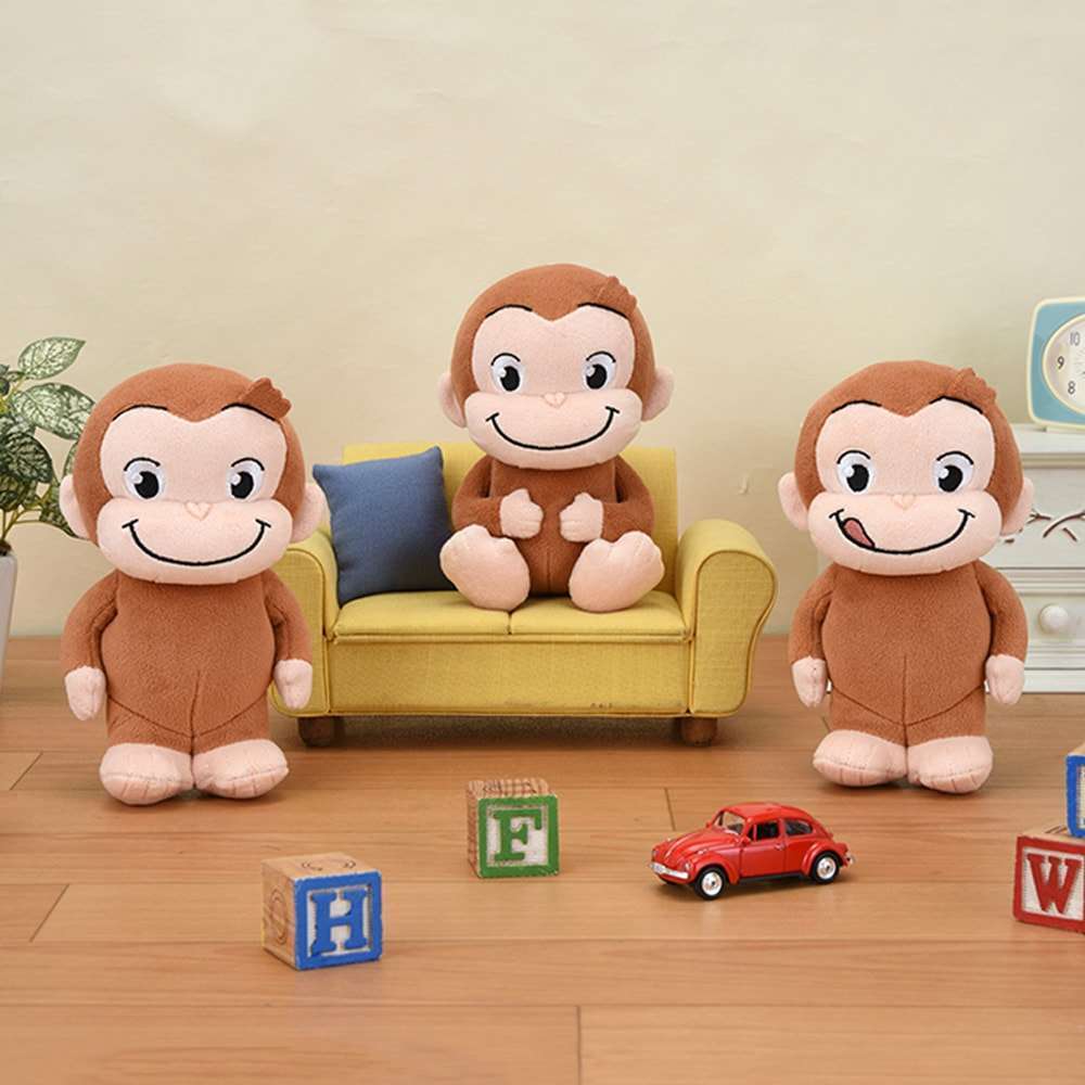 おさるのジョージ ぽってりぬいぐるみ