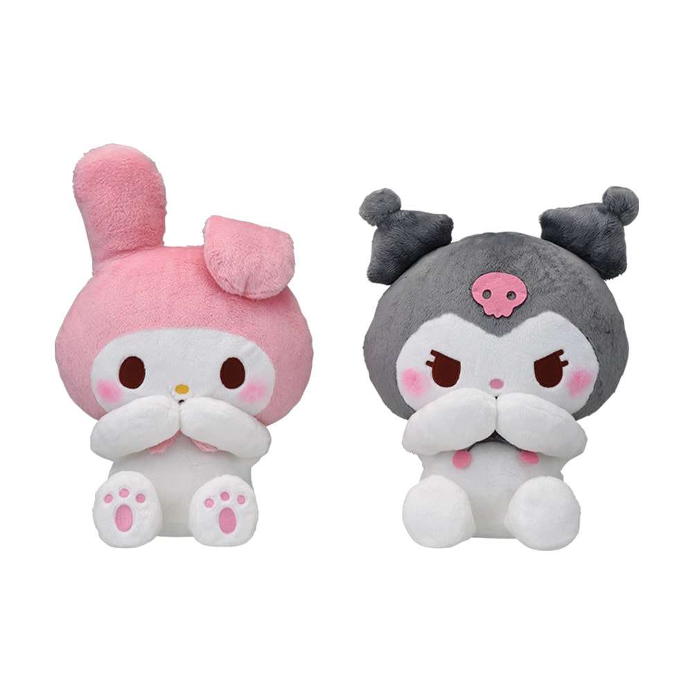 ゆるかわ サンリオキャラクターズ スペシャルはずかちっ!ぬいぐるみマイメロディ・クロミ