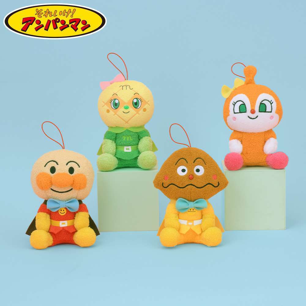 モアプラス それいけ!アンパンマン ころふわ リボンぬいぐるみ