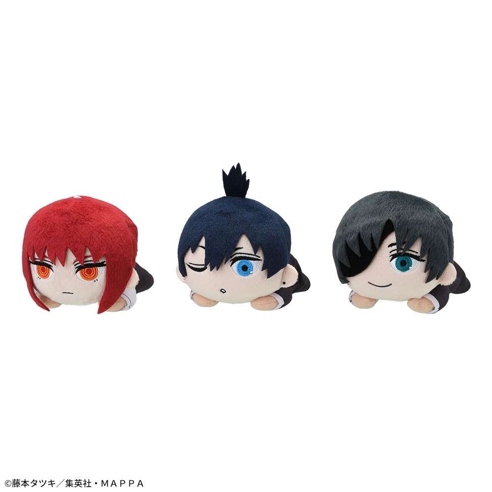 チェンソーマン 寝そべり モアプラスぬいぐるみ早川アキ&姫野&マキマ