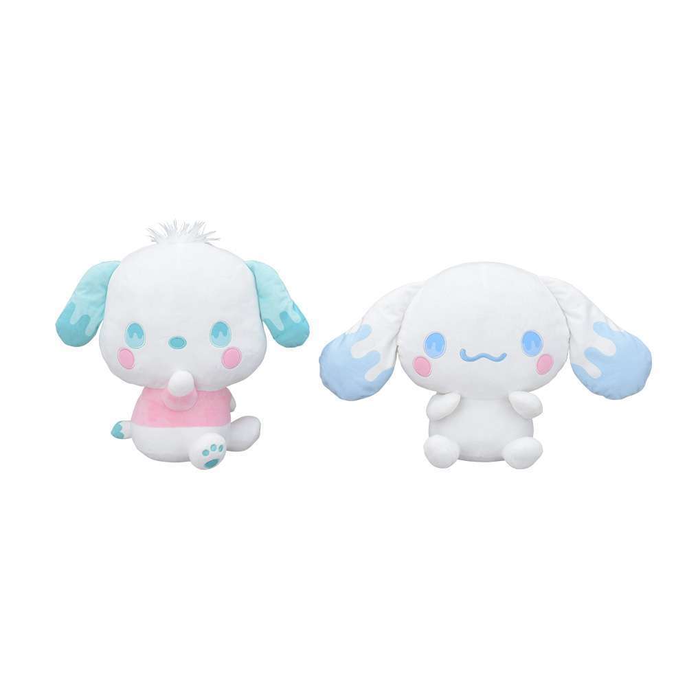 ゆるかわ　サンリオキャラクターズ　Lぬいぐるみシナモロール・ポチャッコ　～メルティ～