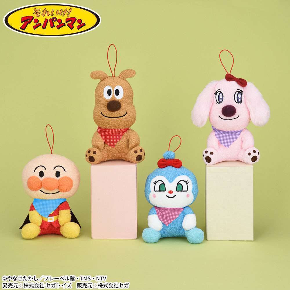 それいけ!アンパンマン ころふわ おそろいスカーフぬいぐるみ
