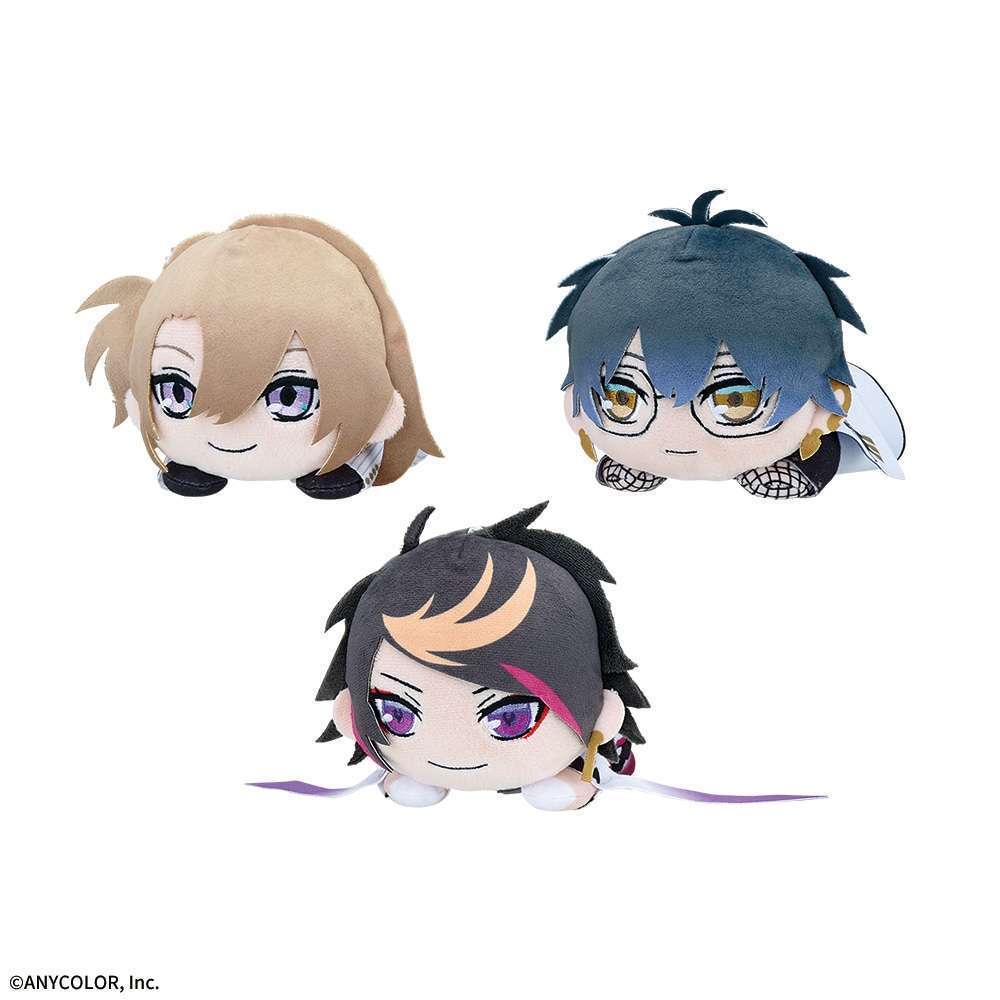 NIJISANJI EN　Luxiem　寝そべり　ミニぬいぐるみ“Luca Kaneshiro&Ike Eveland&Shu Yamino