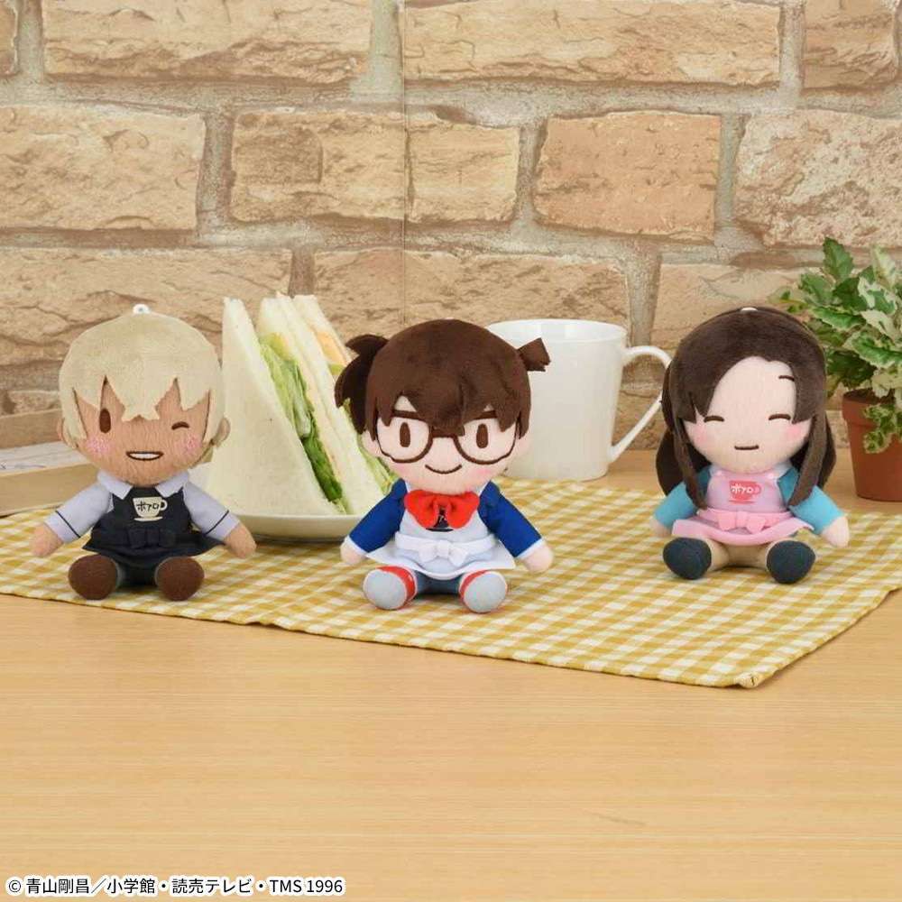 名探偵コナン ふわぷち ミニぬいぐるみ“コナン&安室&梓