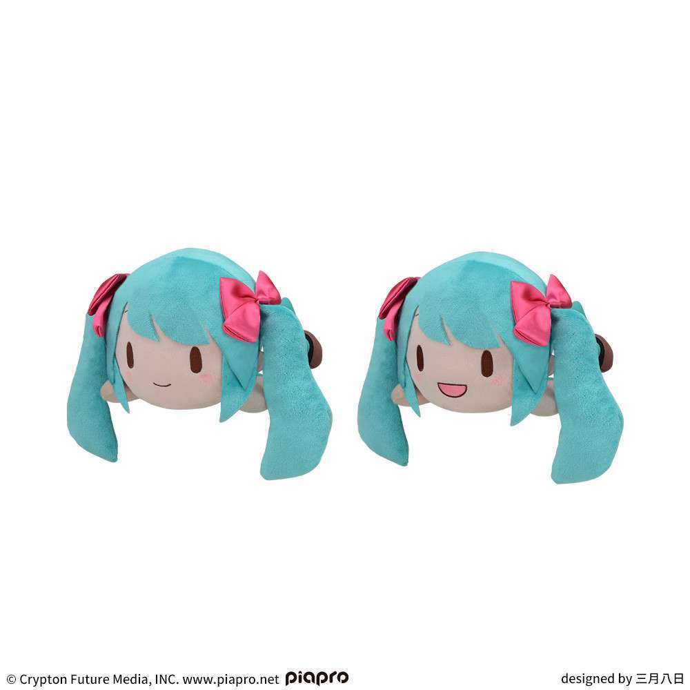 初音ミクシリーズ ふわぷち 寝そべり Mぬいぐるみ 初音ミク 16th Anniversary