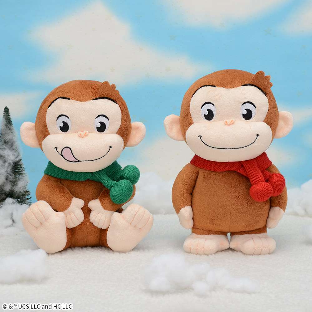 おさるのジョージ ぽってりMぬいぐるみ ぬくぬくスタイル