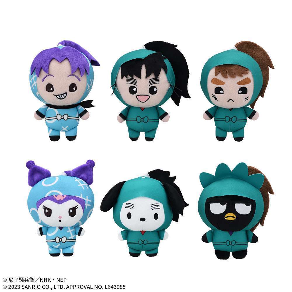 忍たま乱太郎×サンリオキャラクターズ　ぬいぐるみ　Vol.2