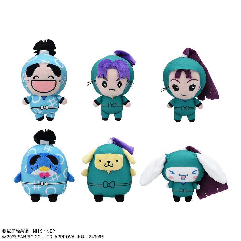 忍たま乱太郎×サンリオキャラクターズ　ぬいぐるみ　Vol.3