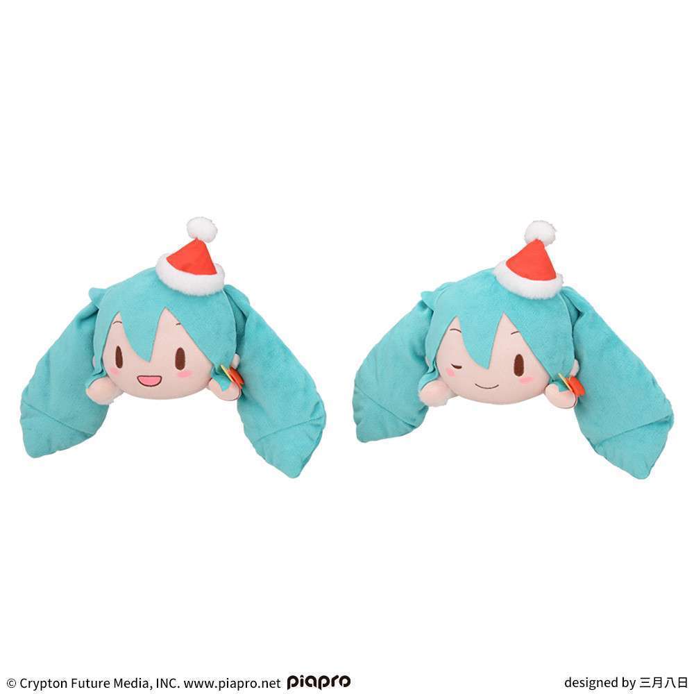 初音ミクシリーズ ふわぷち 寝そべり Mぬいぐるみ 初音ミククリスマス2023