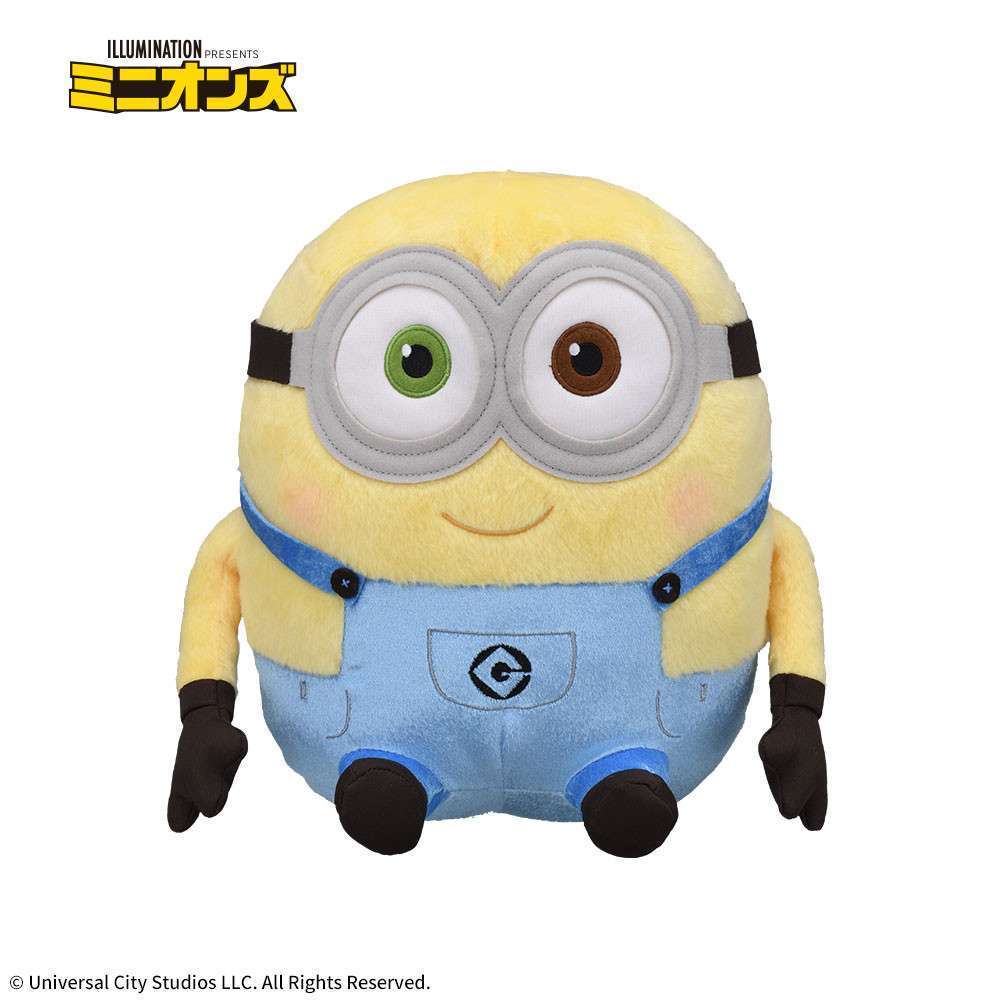 ミニオン 赤いほっぺ ふわふわLぬいぐるみボブ おすわりVer.