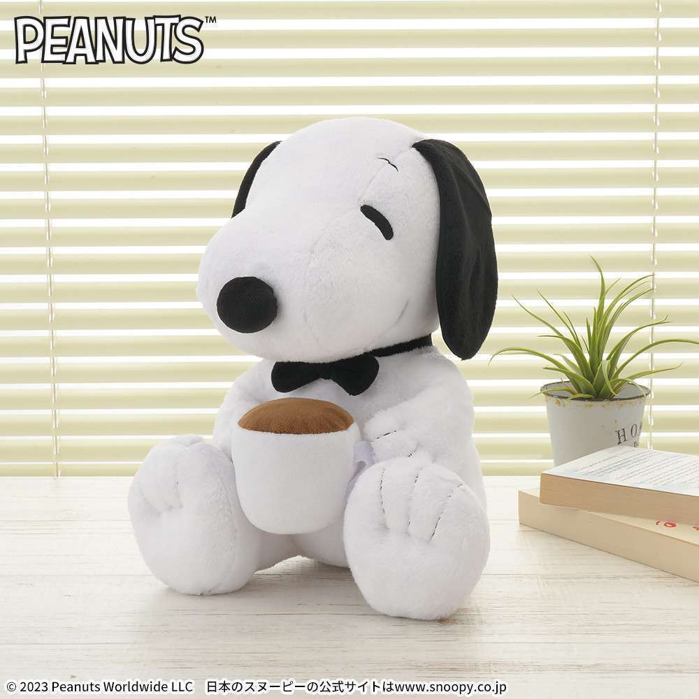 SNOOPY™ Lぬいぐるみ Coffee Time