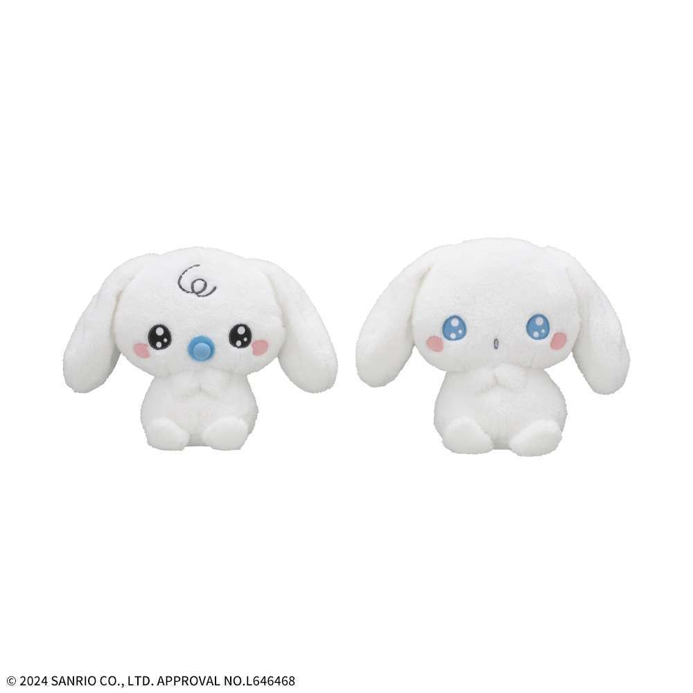 ゆるかわ サンリオキャラクターズ きゅるぽて Mぬいぐるみシナモン・みるく