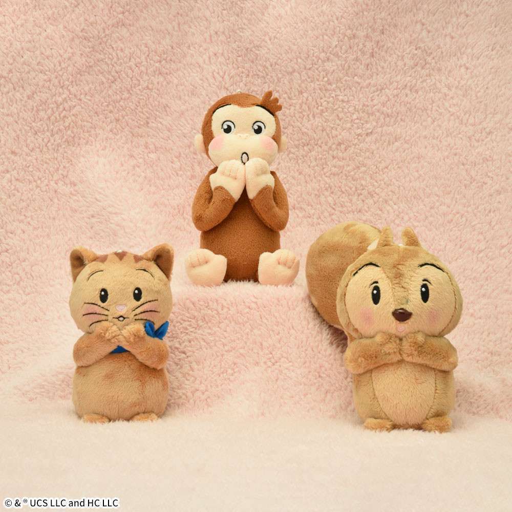 おさるのジョージ ぬいぐるみ ~はずかちっ!~