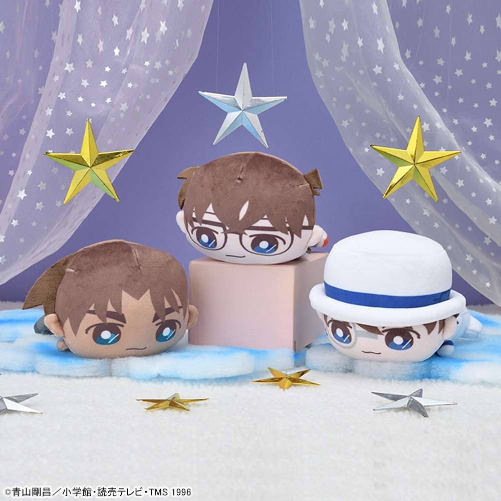 名探偵コナン　だらりんず　ぬいぐるみコナン&怪盗キッド&平次