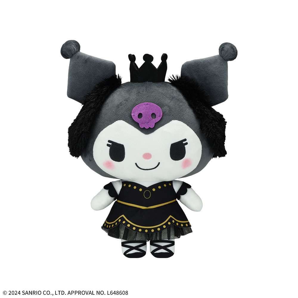 ゆるかわ　サンリオキャラクターズ　Lぬいぐるみクロミ　SWAN LAKE
