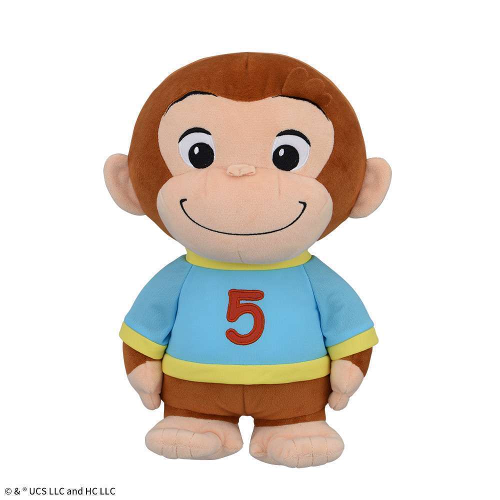 おさるのジョージ ぽってりLぬいぐるみ TシャツVer.