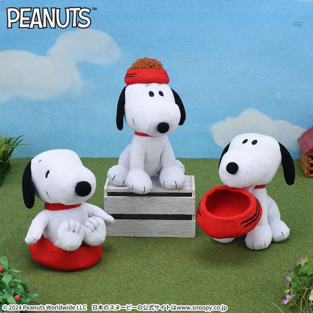 SNOOPY™ ぬいぐるみ エサ皿Ver.