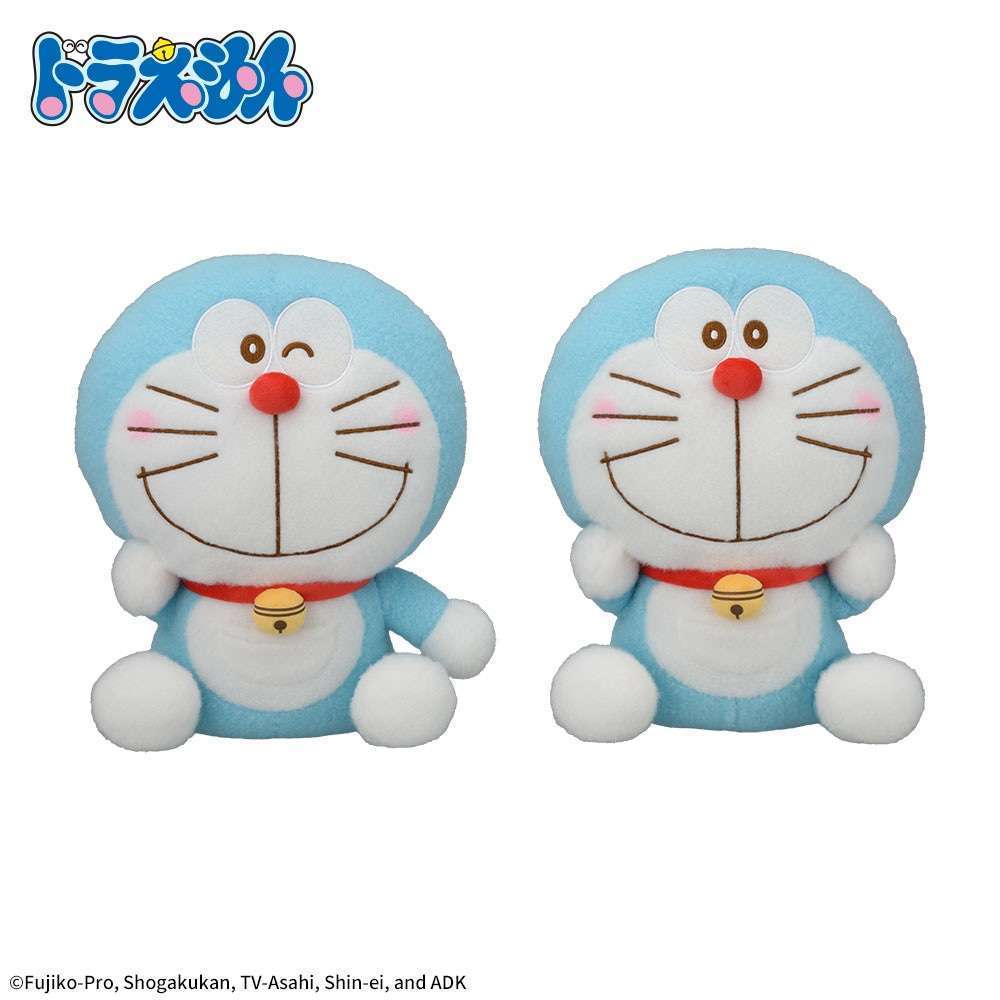 ドラえもん 赤いほっぺ Lぬいぐるみ うふふVer.