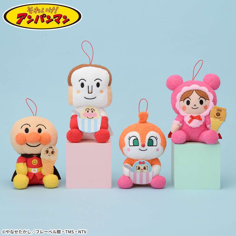 それいけ!アンパンマン ころふわ ひんやりアイスぬいぐるみVer.2