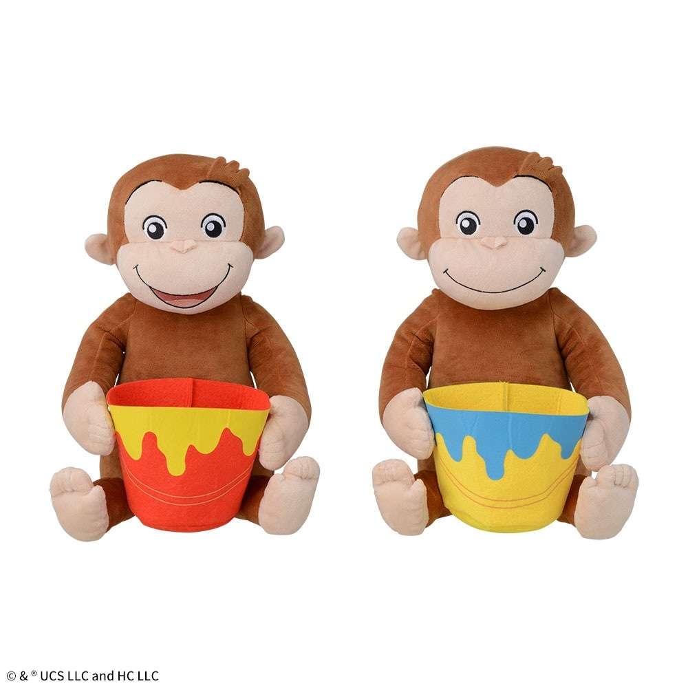 おさるのジョージ スペシャル小物入れ付ぬいぐるみ