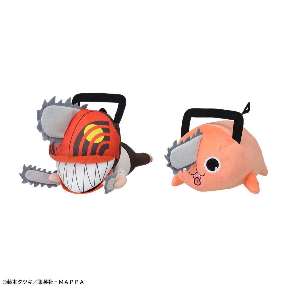 チェンソーマン 寝そべり スペシャルぬいぐるみチェンソーマン&ポチタ