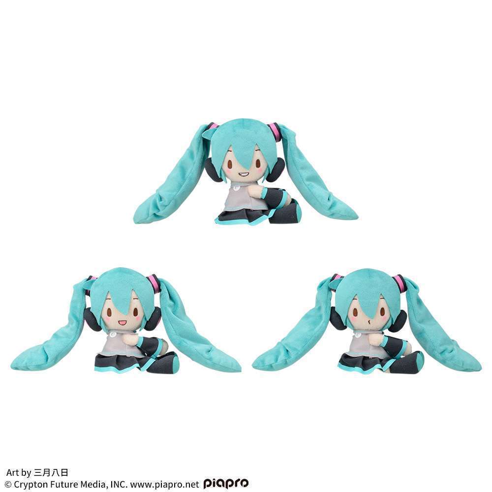 初音ミクシリーズ　モアプラスくっつきぬいぐるみ初音ミク