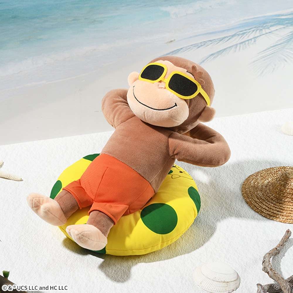 おさるのジョージ Lぬいぐるみ SUMMER