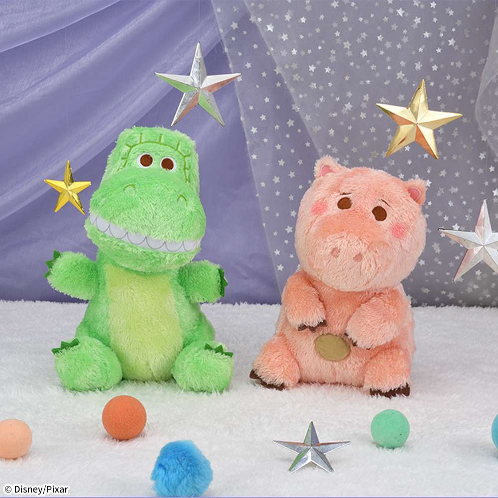 トイ・ストーリー 赤いほっぺ Mぬいぐるみ ピュアキラVer. ハム&レックス