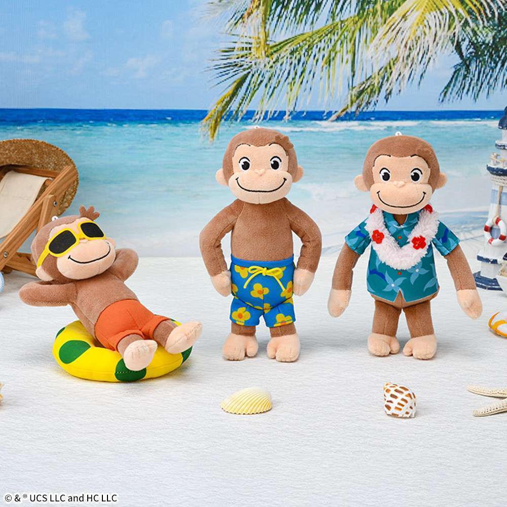 おさるのジョージ ぬいぐるみ SUMMER