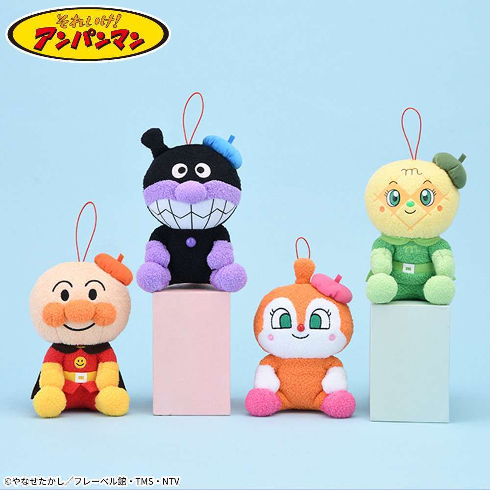 それいけ!アンパンマン ころふわ おそろいベレー帽ぬいぐるみ