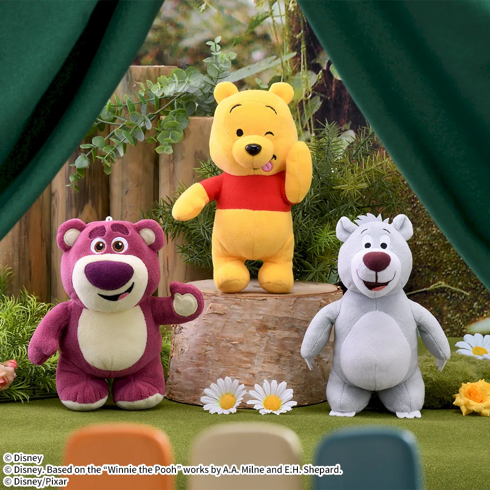ディズニー&ピクサーキャラクター くまさん大集合ぬいぐるみ