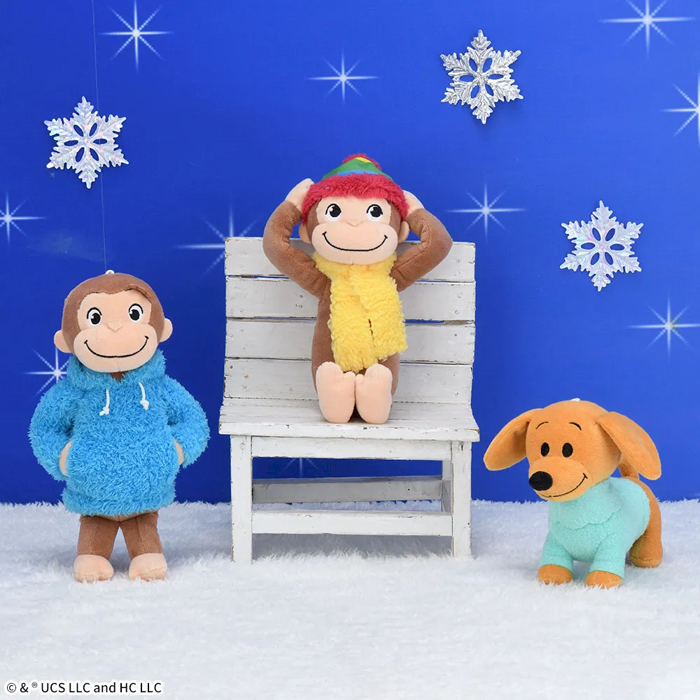 おさるのジョージ ぬいぐるみ WINTER