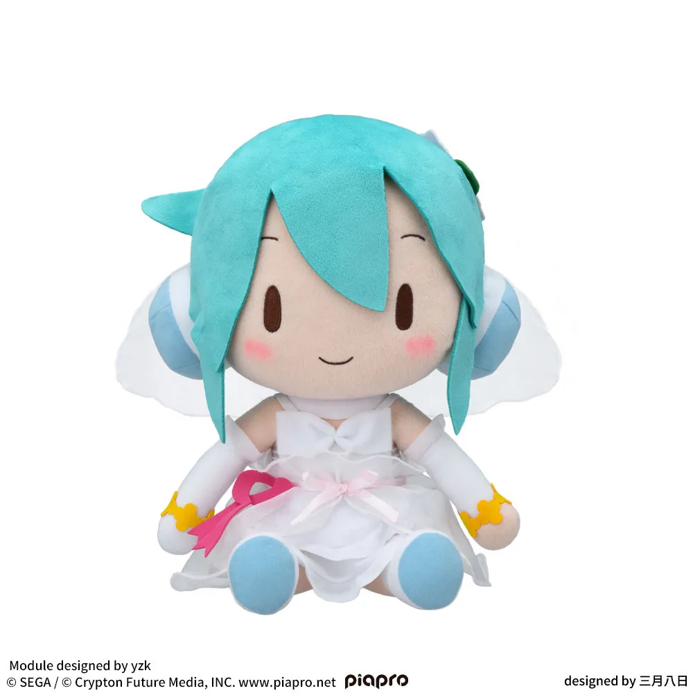 初音ミク Project DIVA Arcade Future Tone ふわぷち Lぬいぐるみ初音ミク-ホワイトドレス