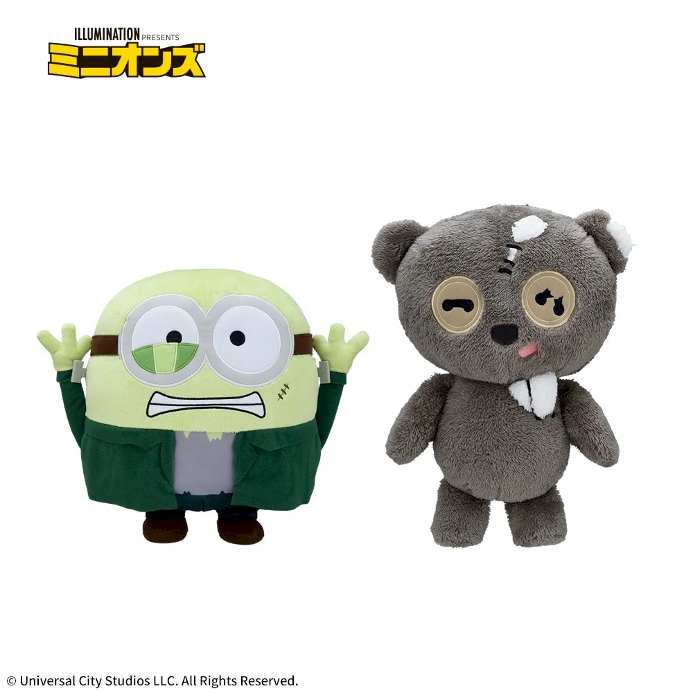 ミニオン Lぬいぐるみモンスター・ボブ&ゾンビ・ティム