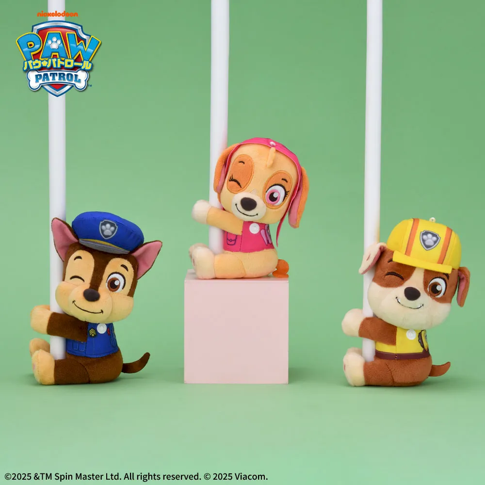 パウ・パトロール くっつき ぬいぐるみ