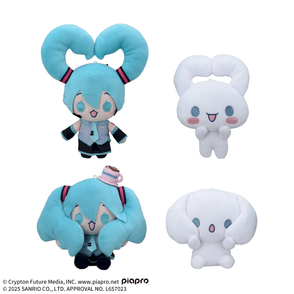 初音ミク×シナモロール　ミニぬいぐるみ　Vol.6