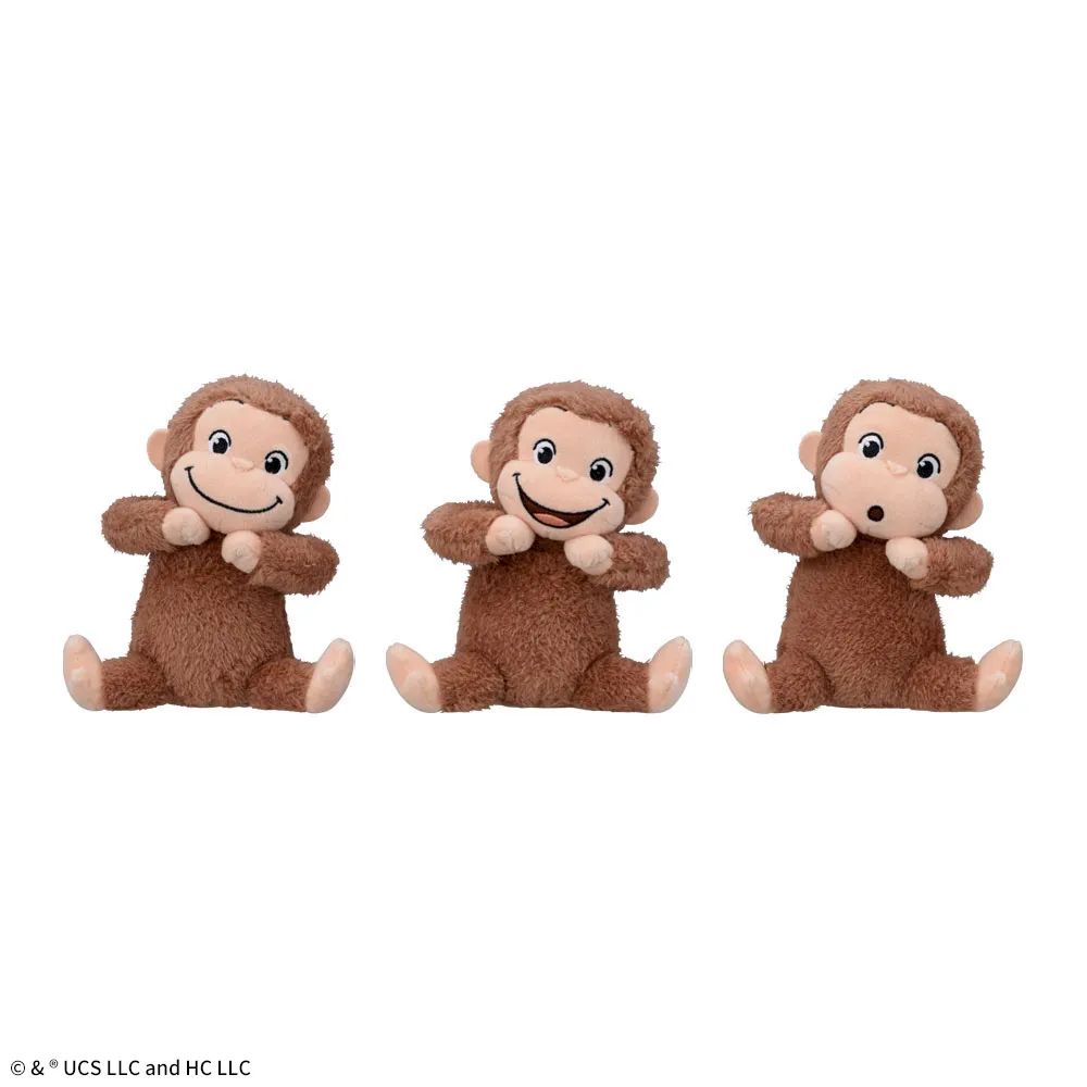 おさるのジョージ ひょこぴょこ ぬいぐるみ