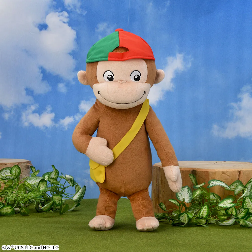 おさるのジョージLぬいぐるみ春のおでかけ
