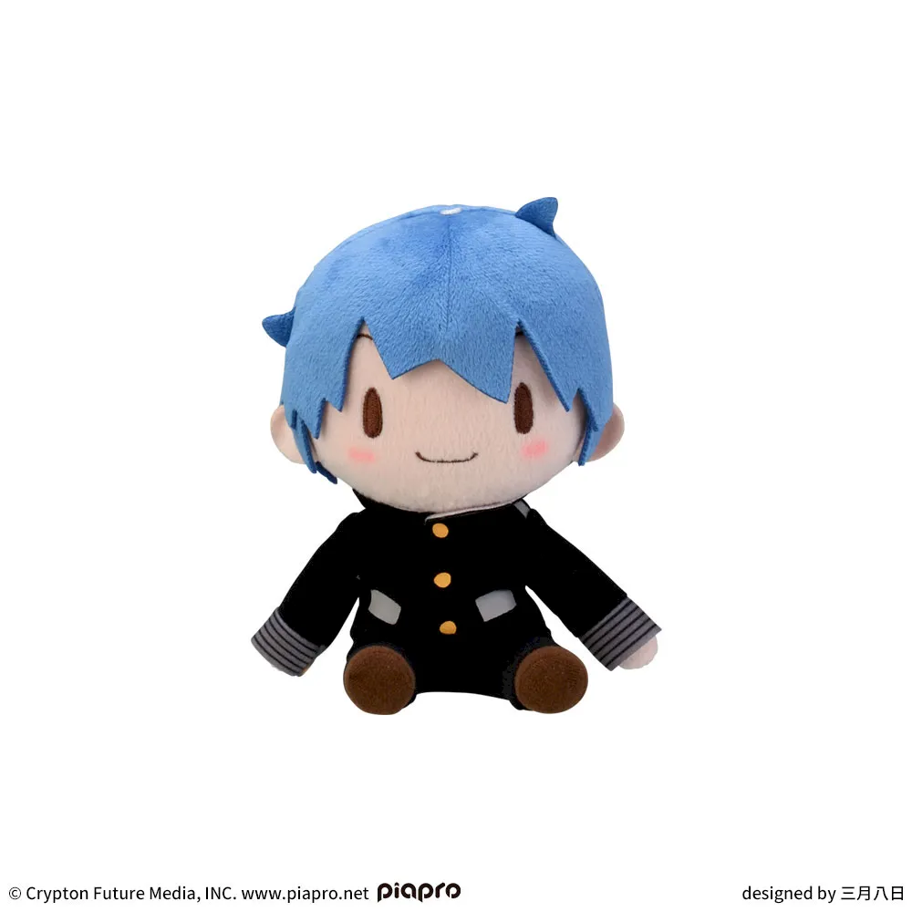 初音ミクシリーズ　ふわぷち　ミニぬいぐるみKAITO制服Ver.
