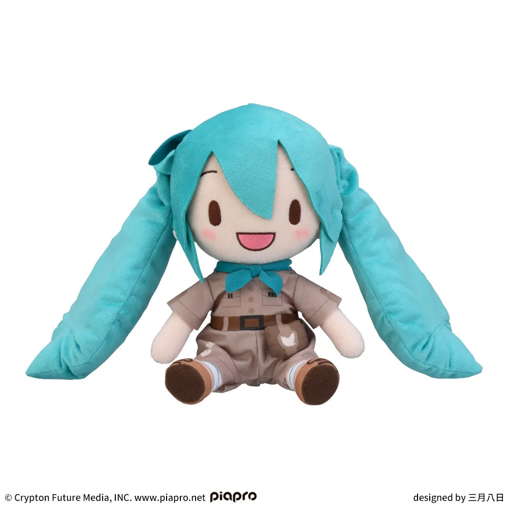初音ミクシリーズ ふわぷち　Mぬいぐるみ初音ミク お出かけシリーズ　動物園Ver.