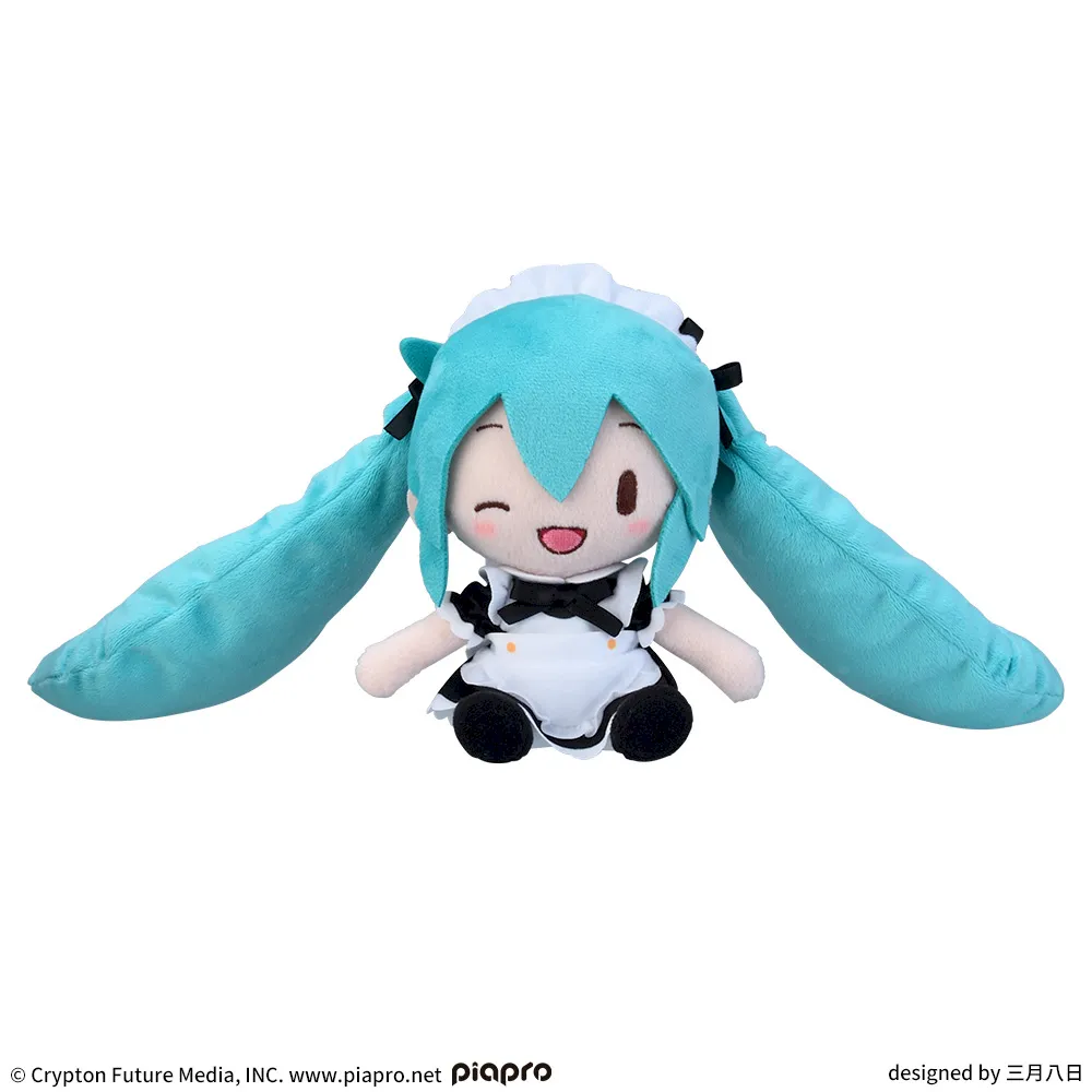 初音ミクシリーズふわぷちミニぬいぐるみ初音ミクメイドVer.