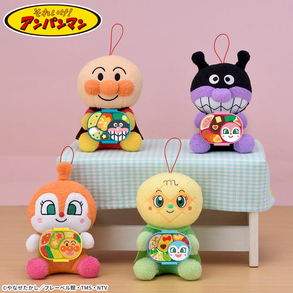 それいけ!アンパンマンころふわおべんとうパズルぬいぐるみ
